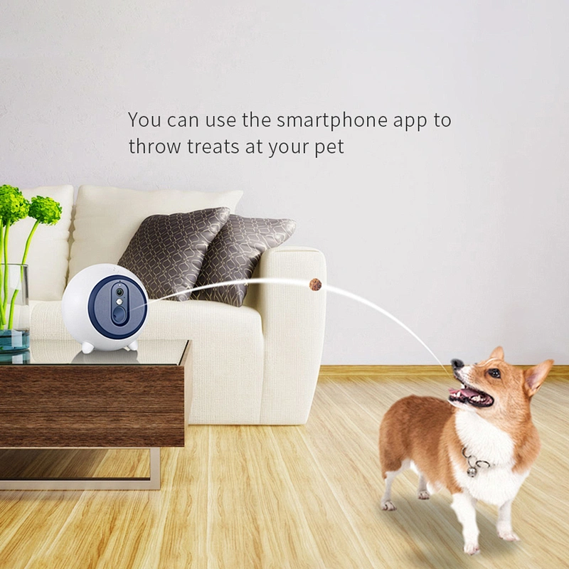 Automatic dog Interactive Smart Wifi APP Remote Control Pet Camera Food Treat Feeder Dispenser