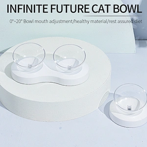 Wholesale Elevated Double luxury Pet Bowls Cat Bowl Sets For Dogs And Cats