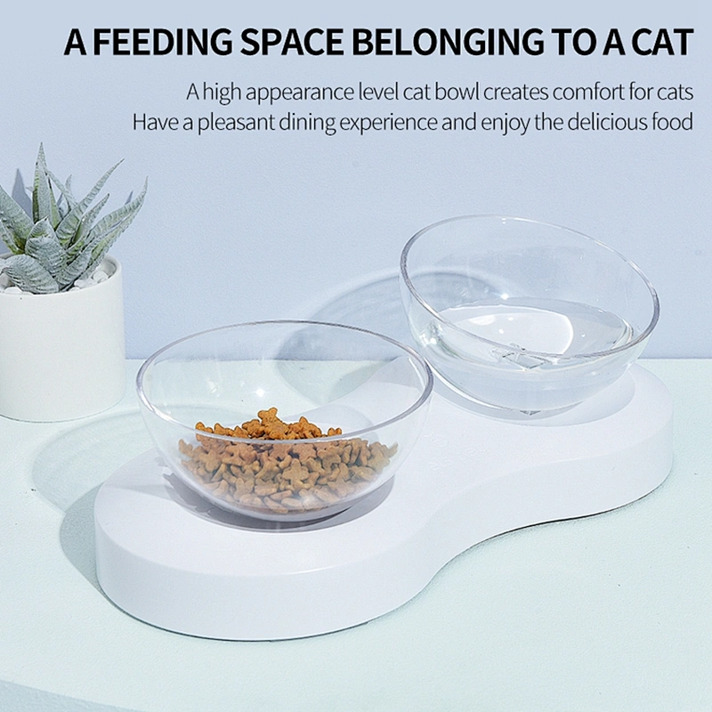 Wholesale  Elevated Raised Pet Dog Bowl with Stand PetBowls and Feeders For Dogs And Cats