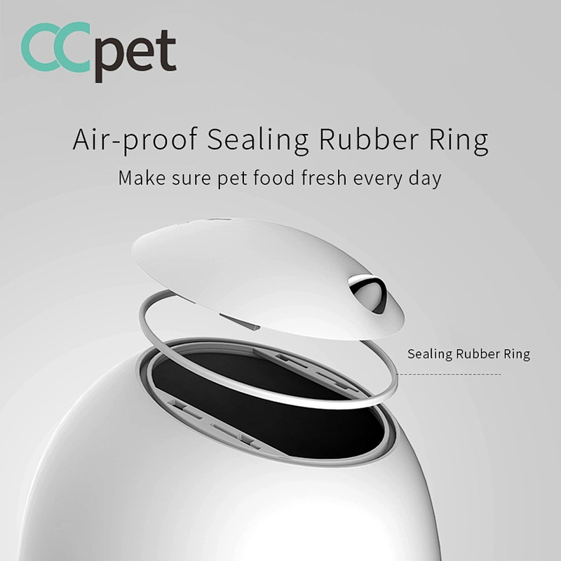 best selling pet products Cat Bowl Feeder with Wifi Camera app control 2L capacity
