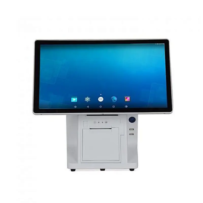15.6 Inch Two Screen All In One Android Pos Systems AAS9