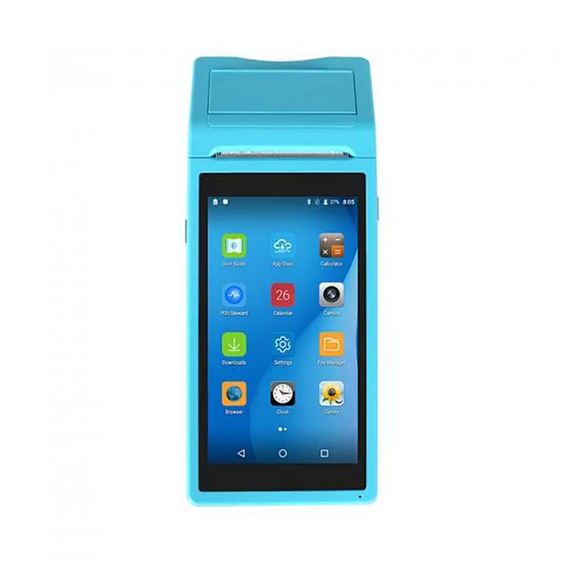 5.5 Inch Android Handheld Pos Terminal With Printer
