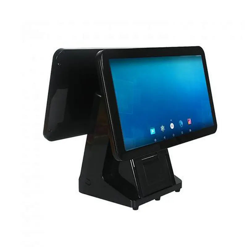 15.6 Inch Two Screen All In One Android Pos Systems AAS9