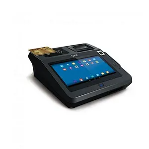 All In One Large Touch Screen Android POS Terminal With Printer And Barcode Scanner