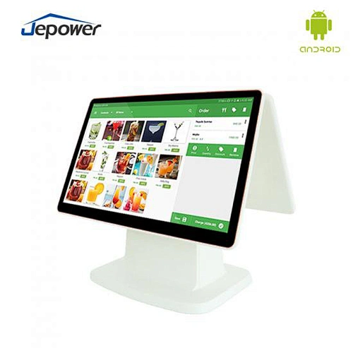 Cheap Supermarket All In One Pos Machine High Quality Double-Screen Multi-Language Android Cash Register