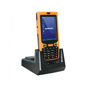WinCE 6.0 3.5 Inch Handheld Barcode Scanner PDA With Charging Dock