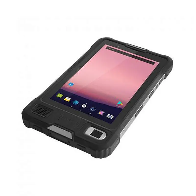 8 Inch Barcode Scanner Industrial Tablet Android PDA 4G WIFI RFID NFC Fingerprint