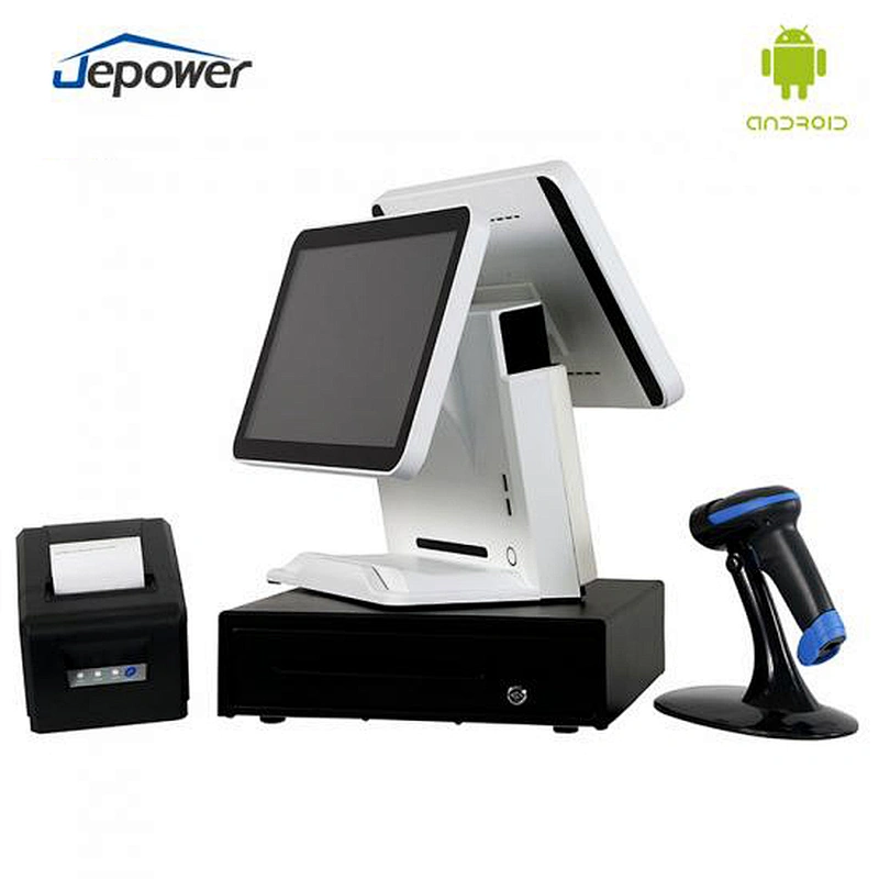 15.6 Inch Restaurant Dual Screen Android Pos Systems ABQ8
