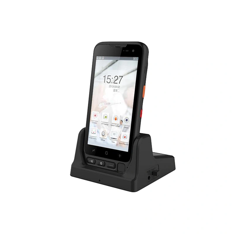 Android 9.0 Fingerprint Touch Screen 5 Inch Handheld Barcode Scanner PDA