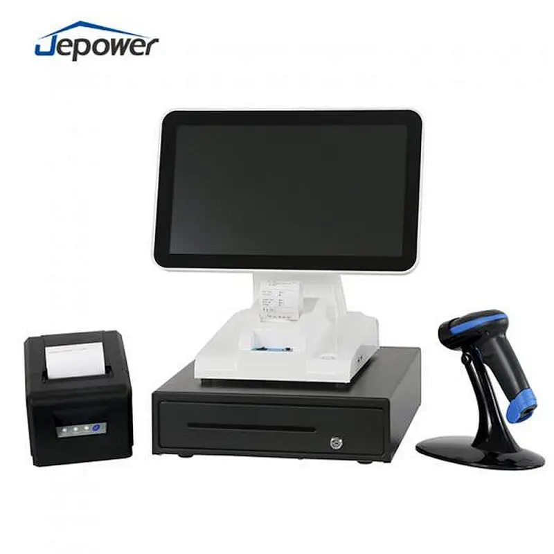 15.6 Inch Android Desktop Pos Terminal With Printer