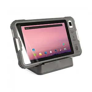 8 Inch Barcode Scanner Industrial Tablet Android PDA 4G WIFI RFID NFC Fingerprint