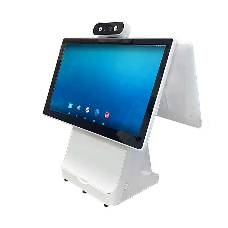 Double Screen Pos Machine Support Face Recognition With Printer