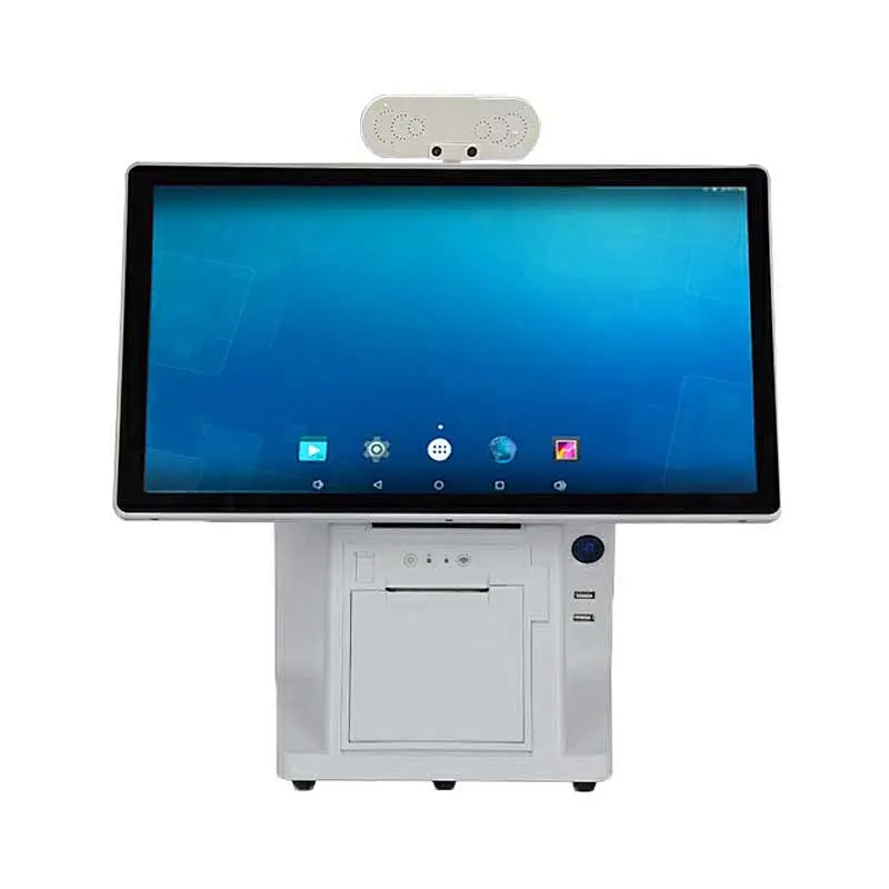 Double Screen Pos Machine Support Face Recognition With Printer