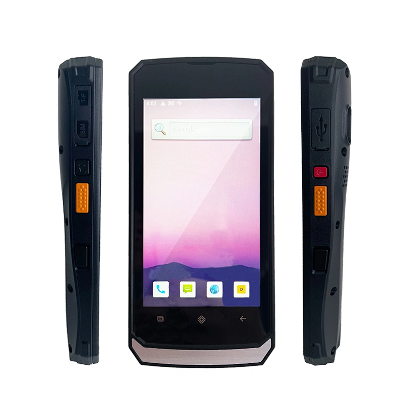 Touch Screen 4+64GB Android 9.0 Pda Barcode Scanner 5000mAh
