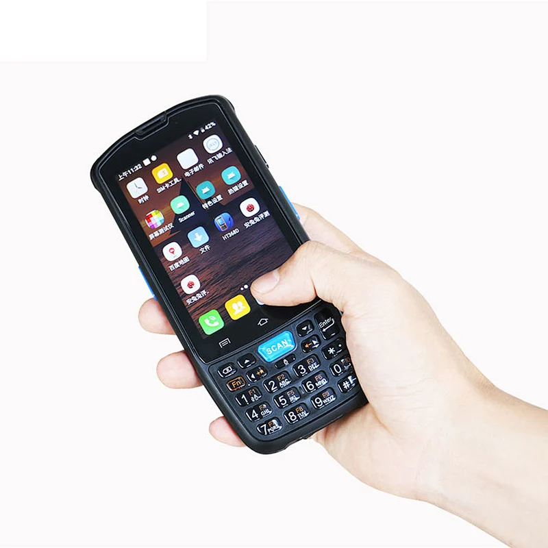 4.0 Inch Pda Android 9.0 Barcode Scanner Suitable For High Shelf Scanning