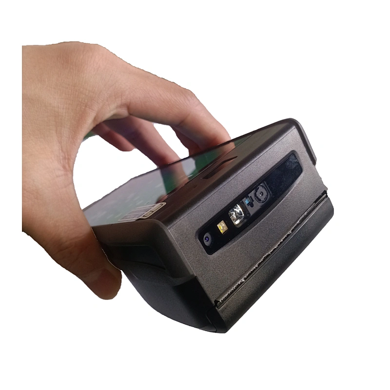 Android8.1/9.0 Barcode Scanner 5.5 Inch NFC With Thermal Printer