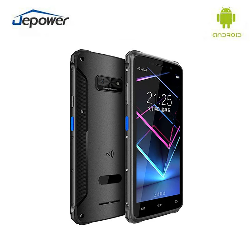 Touch Screen 4+64GB Android 9.0 Pda Barcode Scanner 5000mAh