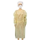 China Factory Disposable Yellow Medical Sterilization Waterproof Surgical Gown For Surgeon