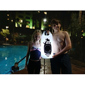 Ztarx 2.0 Two-side led Waterproof Backpack Dry bag with Power Bank and lighting