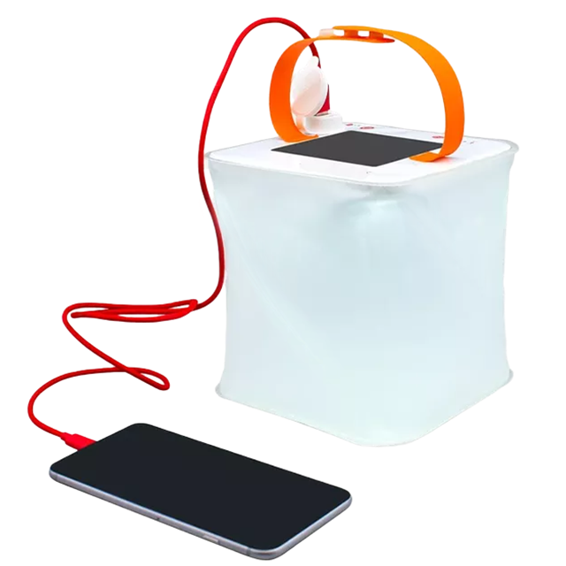 ZTARX Solar&USB Inflatable Camping Lantern Light