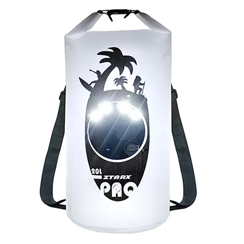 New Multipurpose New Waterproof backpack with Power Bank Outdoor Sport Dry Bag