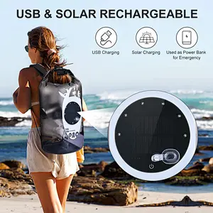 Ztarx 2.0 Two-side led Waterproof Backpack Dry bag with Power Bank and lighting