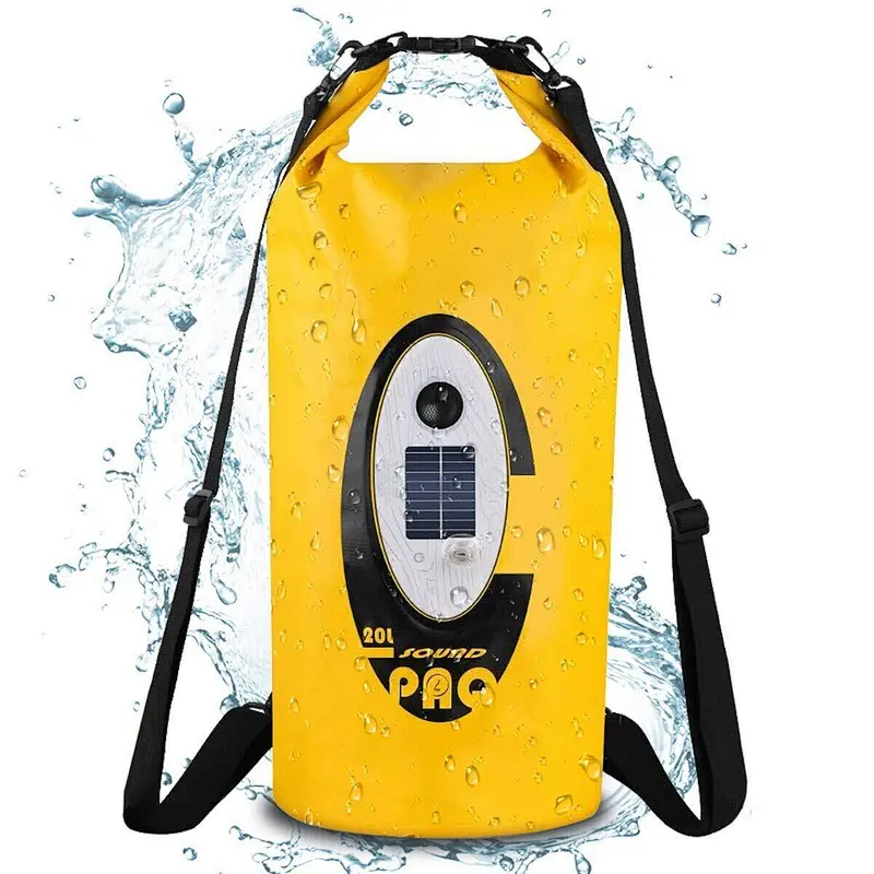 Ztarx New Camping Equipment Emergency Survival Outdoor Waterproof Backpack with wireless speaker and lighting