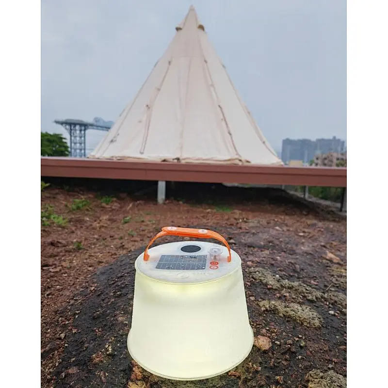 Ztarx Dual Bluetooth Speaker Inflatable Multifunctional Camping Light