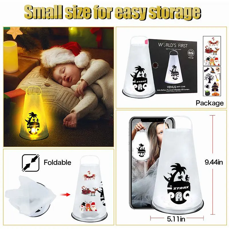 ZTARX LED DIY AAA-Battery Candle Light Bag