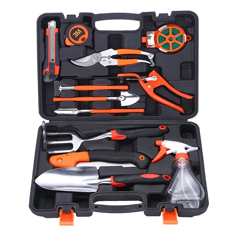 Hot Selling 12pcs Toolkit Ferramenta Garden Tool Houselod Tool Kits