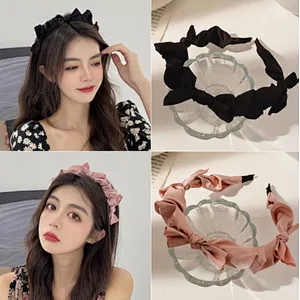 Bow knot super fairy headband summer  hair travel French high skull top autumn and winter forest