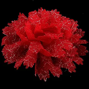 10 colors stock wholesale diy child hair bow with hairpin curling satin fabric flower ribbon bow