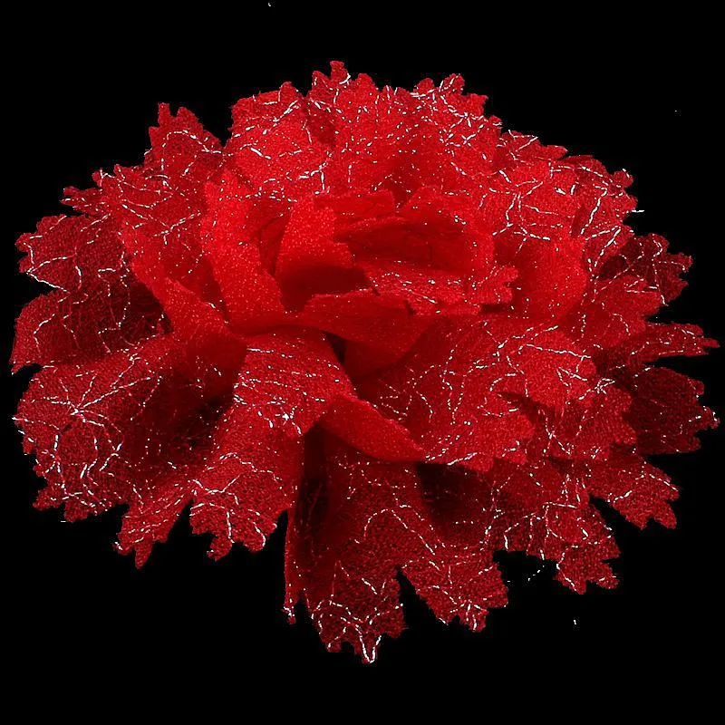10 colors stock wholesale diy child hair bow with hairpin curling satin fabric flower ribbon bow