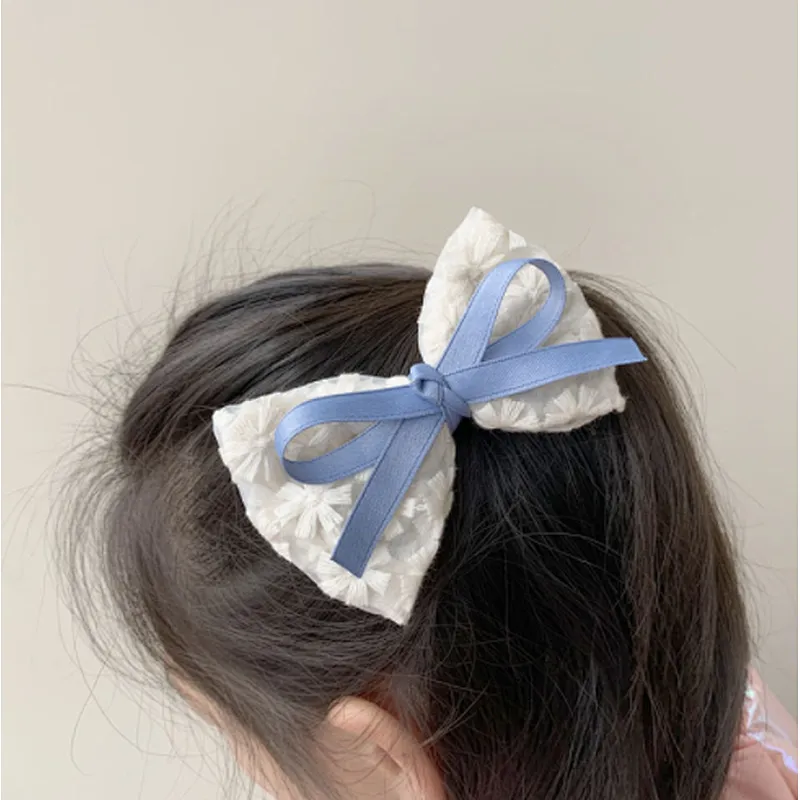 Children's  sweet bow spring headwear girl  clothing accessories princess hair accessories