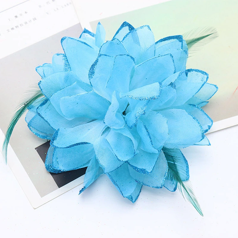 Wholesale Kids Cute Flower Customized Artificial Flower Headband Hair Bands For Children