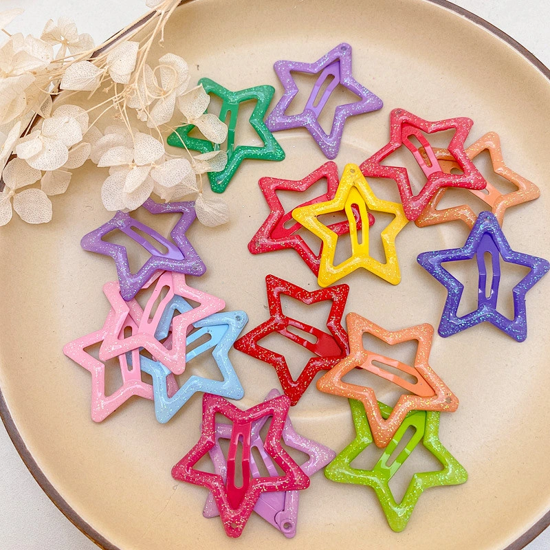 8 pcs sets colorful hair clip
