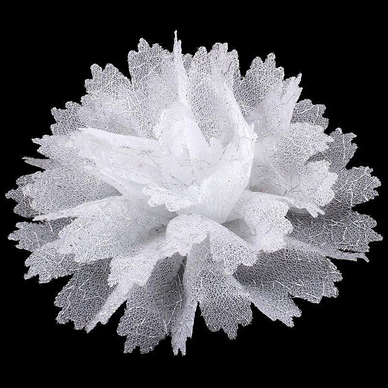 10 colors stock wholesale diy child hair bow with hairpin curling satin fabric flower ribbon bow