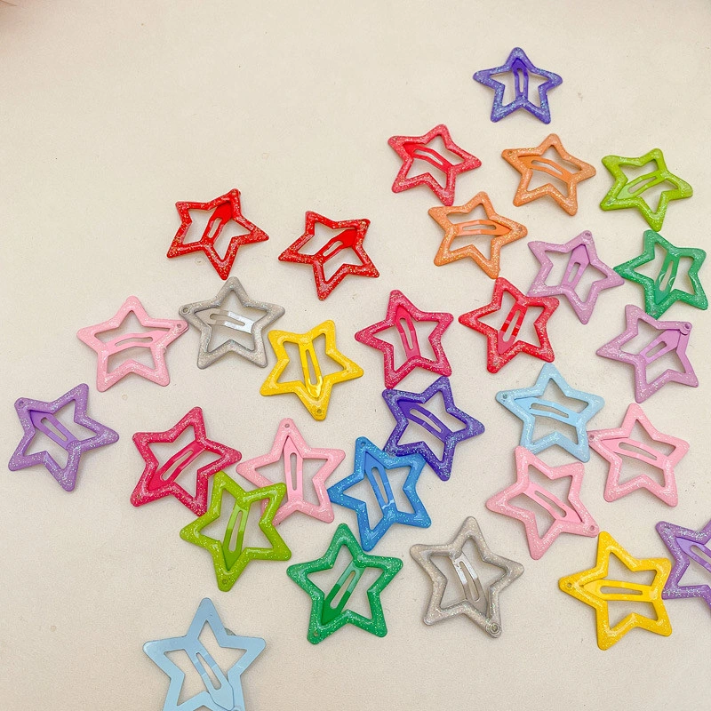 8 pcs sets colorful hair clip