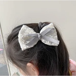 Children's  sweet bow spring headwear girl  clothing accessories princess hair accessories