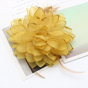 Wholesale Kids Cute Flower Customized Artificial Flower Headband Hair Bands For Children