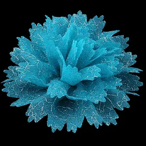 10 colors stock wholesale diy child hair bow with hairpin curling satin fabric flower ribbon bow