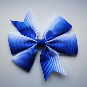 Hot selling printing gradient rainbow stripes fishtail bow hairpin children's hair accessories