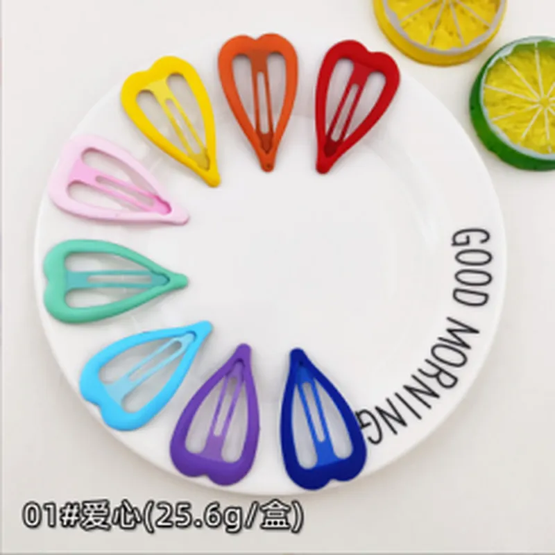 8 pcs sets colorful hair clip