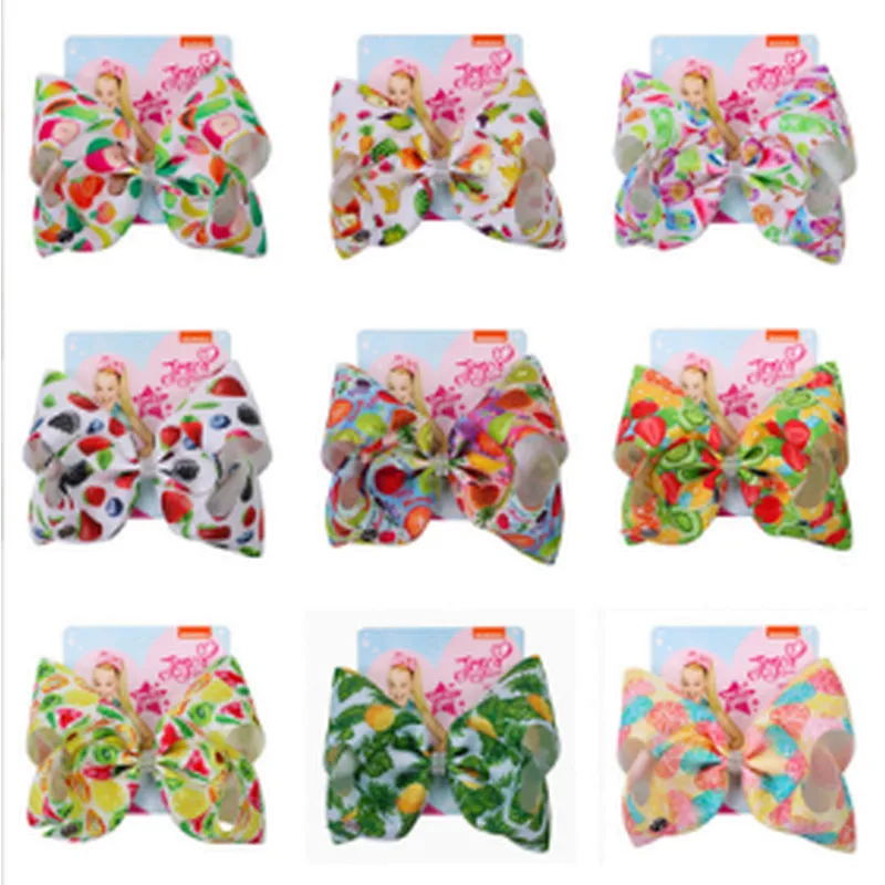 New Colorful Forest Series Children's Bow Hair Clip