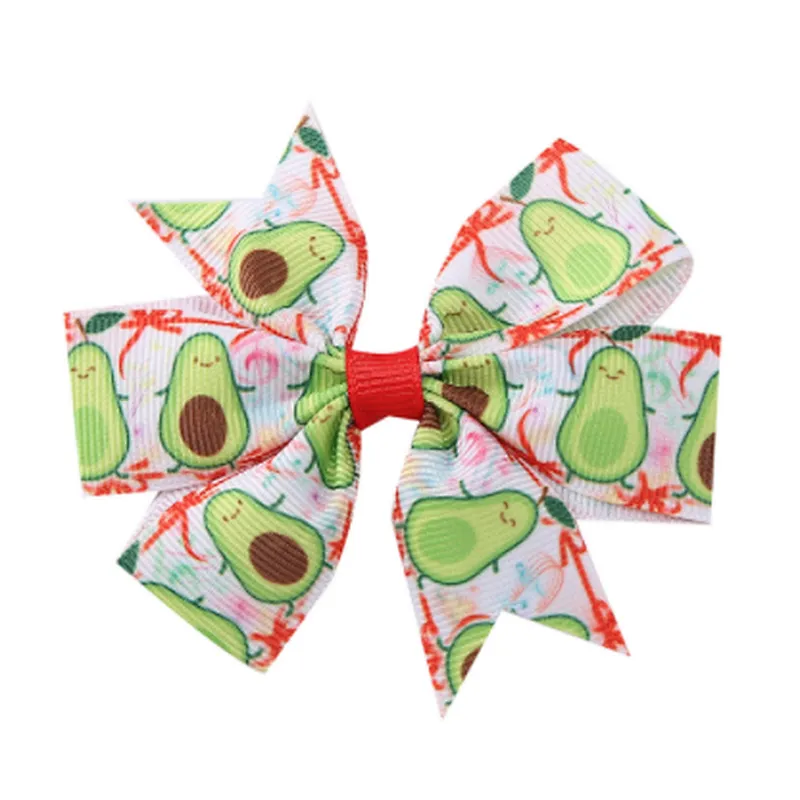 New Children's Jewelry Hot Sale Ribbed With Six Ears Bow Hairpin Headgear