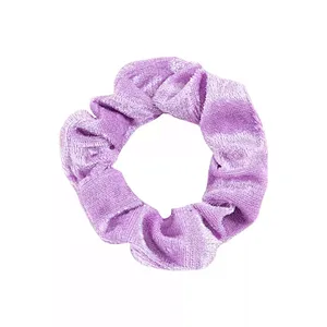 wholesale velvet hair scrunchies Solid color large intestine hair bands simple and versatile hair accessories