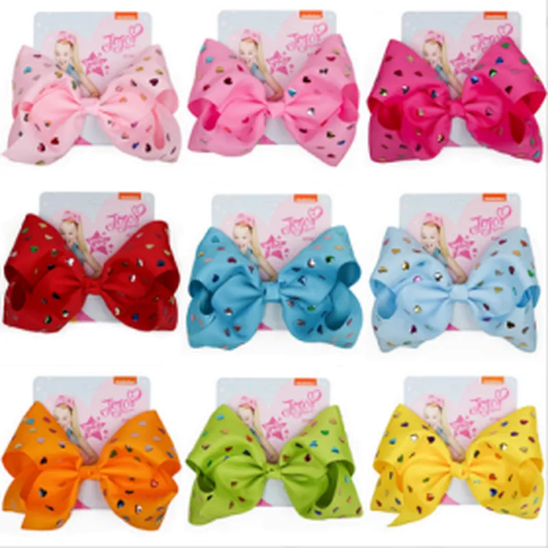 School Season Floral Diamonds Children's Bow Hairpin