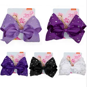 Cross-border children's dotted bow hairpin