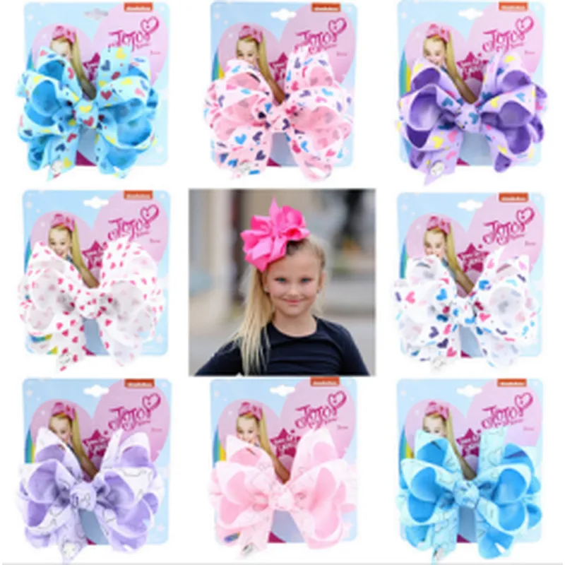 New school season new children's beautiful bow hairpin