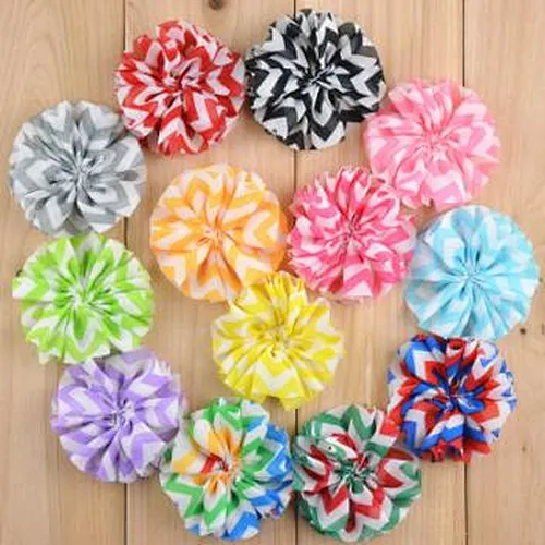 New handmade satin fabric three-dimensional rose flower  flower clothing accessories